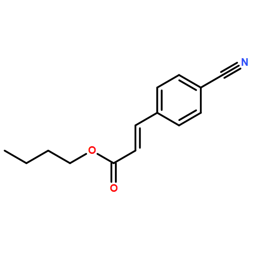 2-Propenoic acid, 3-(4-cyanophenyl)-, butyl ester, (2E)-