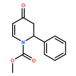 1(2H)-Pyridinecarboxylic acid, 3,4-dihydro-4-oxo-2-phenyl-, methyl ester