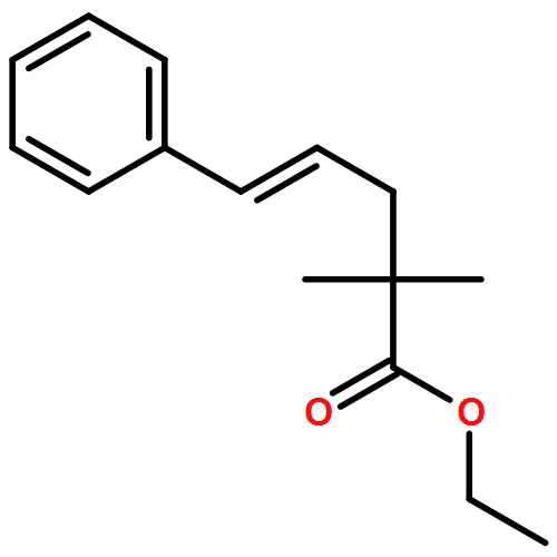 4-Pentenoic acid, 2,2-dimethyl-5-phenyl-, ethyl ester, (4E)-