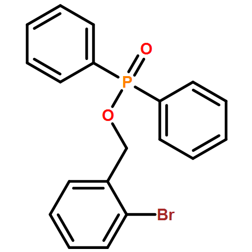 Phosphinic acid, diphenyl-, (2-bromophenyl)methyl ester (9CI)