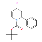 1(2H)-Pyridinecarboxylic acid, 3,4-dihydro-4-oxo-2-phenyl-, 1,1-dimethylethyl ester