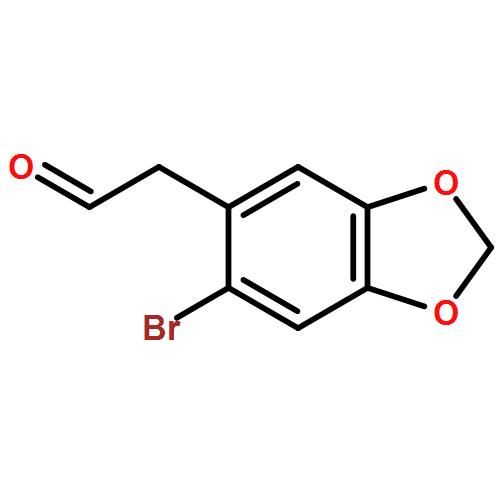 1,3-Benzodioxole-5-acetaldehyde, 6-bromo-