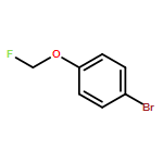 Benzene, 1-bromo-4-(fluoromethoxy)-