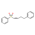 Benzene, [[(1Z)-4-phenyl-1-buten-1-yl]sulfonyl]-