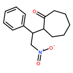 Cycloheptanone, 2-[(1R)-2-nitro-1-phenylethyl]-, (2S)-