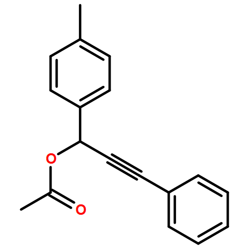 Benzenemethanol, 4-methyl-α-(2-phenylethynyl)-, 1-acetate