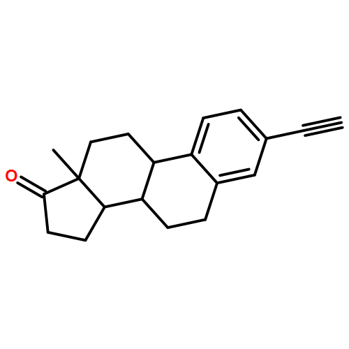 Estra-1,3,5(10)-trien-17-one, 3-ethyn-1-yl-