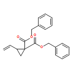 1,1-Cyclopropanedicarboxylic acid, 2-ethenyl-, 1,1-bis(phenylmethyl) ester