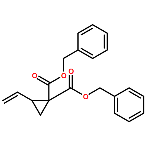 1,1-Cyclopropanedicarboxylic acid, 2-ethenyl-, 1,1-bis(phenylmethyl) ester