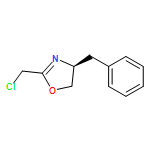 Oxazole, 2-(chloromethyl)-4,5-dihydro-4-(phenylmethyl)-, (4S)-