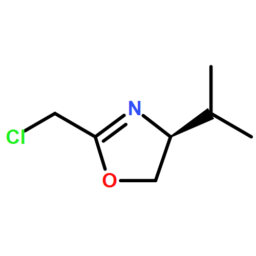 Oxazole, 2-(chloromethyl)-4,5-dihydro-4-(1-methylethyl)-, (4S)-