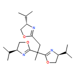 1,2,2-Tris[(S)-4-isopropyl-4,5-dihydro-2-oxazolyl]propane