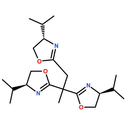 1,2,2-Tris[(S)-4-isopropyl-4,5-dihydro-2-oxazolyl]propane