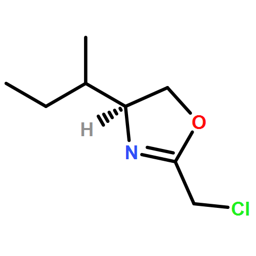 Oxazole, 2-(chloromethyl)-4,5-dihydro-4-(1-methylpropyl)-, (4S)-