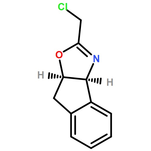 8H-Indeno[1,2-d]oxazole, 2-(chloromethyl)-3a,8a-dihydro-, (3aS,8aR)-