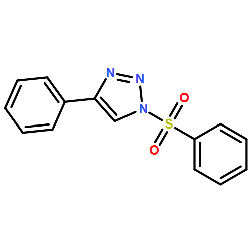 1H-1,2,3-Triazole, 4-phenyl-1-(phenylsulfonyl)-