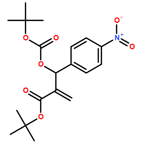 Benzenepropanoic acid, β-[[(1,1-dimethylethoxy)carbonyl]oxy]-α-methylene-4-nitro-, 1,1-dimethylethyl ester