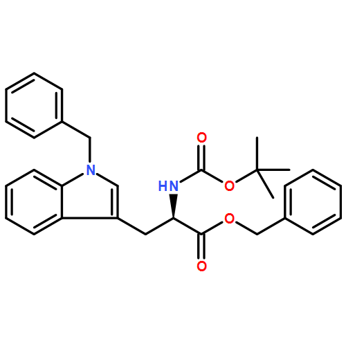 D-Tryptophan, N-[(1,1-dimethylethoxy)carbonyl]-1-(phenylmethyl)-,phenylmethyl ester