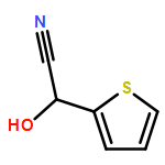 2-Thiopheneacetonitrile, α-hydroxy-