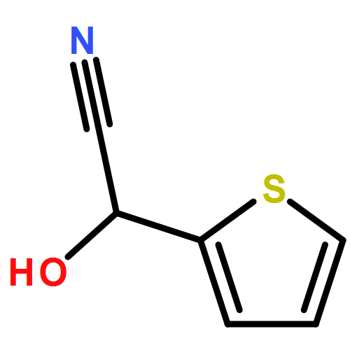 2-Thiopheneacetonitrile, α-hydroxy-