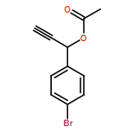 Benzenemethanol, 4-bromo-α-ethynyl-, 1-acetate