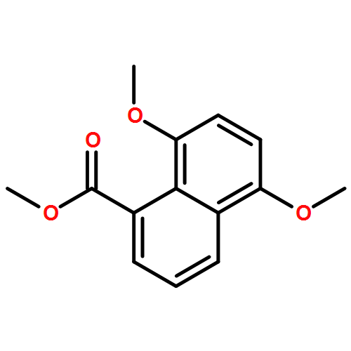 1-Naphthalenecarboxylic acid, 5,8-dimethoxy-, methyl ester