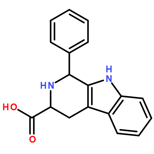 1H-Pyrido[3,4-b]indole-3-carboxylic acid, 2,3,4,9-tetrahydro-1-phenyl-, (1S,3S)-