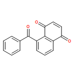 1,4-Naphthalenedione, 5-benzoyl-