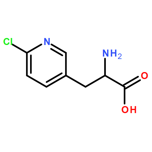 3-Pyridinepropanoic acid, α-amino-6-chloro- (9CI)