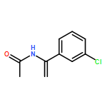 Acetamide, N-[1-(3-chlorophenyl)ethenyl]-