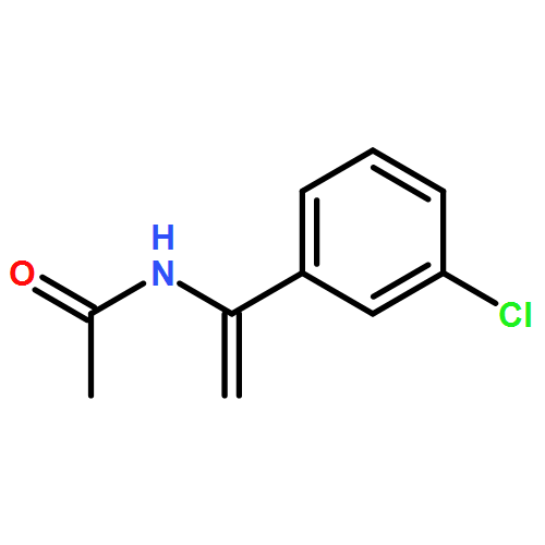 Acetamide, N-[1-(3-chlorophenyl)ethenyl]-