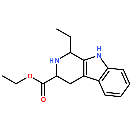 1H-Pyrido[3,4-b]indole-3-carboxylic acid, 1-ethyl-2,3,4,9-tetrahydro-, ethyl ester, (1S,3S)-