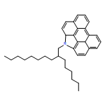 1H-Phenanthro[1,10,9,8-cdefg]carbazole, 1-(2-hexyldecyl)-