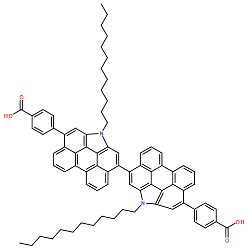 Benzoic acid, 4,4'-(1,1'-didodecyl[3,3'-bi-1H-phenanthro[1,10,9,8-cdefg]carbazole]-10,10'-diyl)bis-