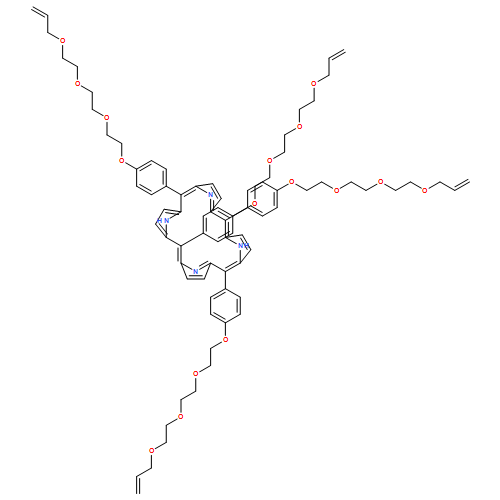 21H,23H-Porphine, 5,10,15,20-tetrakis[4-[2-[2-[2-(2-propen-1-yloxy)ethoxy]ethoxy]ethoxy]phenyl]-