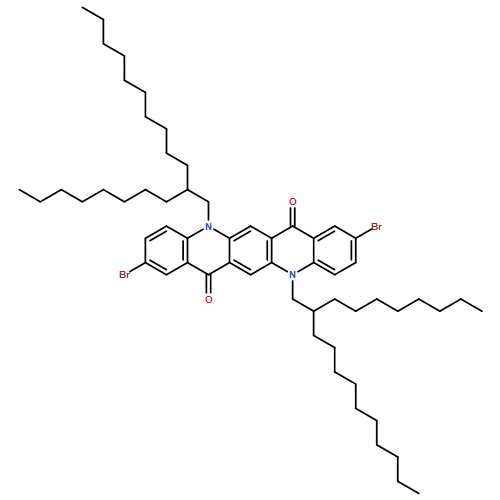 Quino[2,3-b]acridine-7,14-dione, 2,9-dibromo-5,12-dihydro-5,12-bis(2-octyldodecyl)-