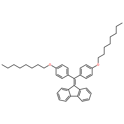 9H-Fluorene, 9-[bis[4-(octyloxy)phenyl]methylene]-