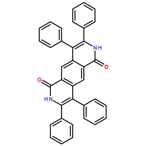 Pyrido[3,4-g]isoquinoline-1,6-dione, 2,7-dihydro-3,4,8,9-tetraphenyl-