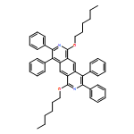 Pyrido[3,4-g]isoquinoline, 1,6-bis(hexyloxy)-3,4,8,9-tetraphenyl-