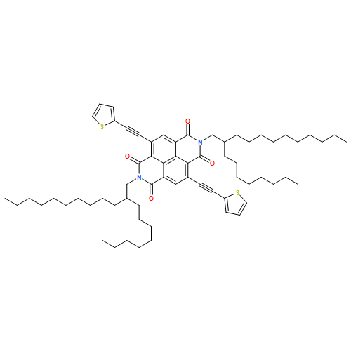 Benzo[lmn][3,8]phenanthroline-1,3,6,8(2H,7H)-tetrone, 2,7-bis(2-octyldodecyl)-4,9-bis[2-(2-thienyl)ethynyl]-