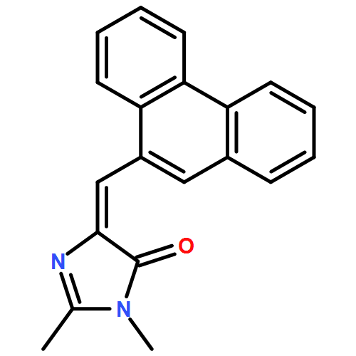 4H-Imidazol-4-one, 3,5-dihydro-2,3-dimethyl-5-(9-phenanthrenylmethylene)-, (5Z)-