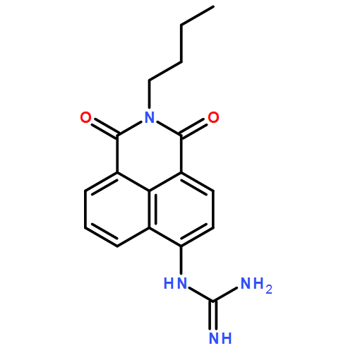 Guanidine, N-(2-butyl-2,3-dihydro-1,3-dioxo-1H-benz[de]isoquinolin-6-yl)-