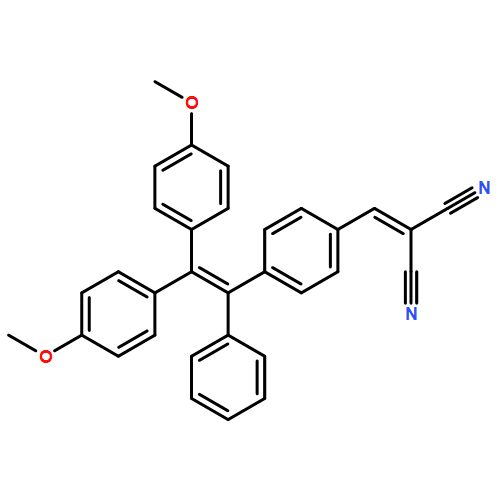 Propanedinitrile, 2-[[4-[2,2-bis(4-methoxyphenyl)-1-phenylethenyl]phenyl]methylene]-