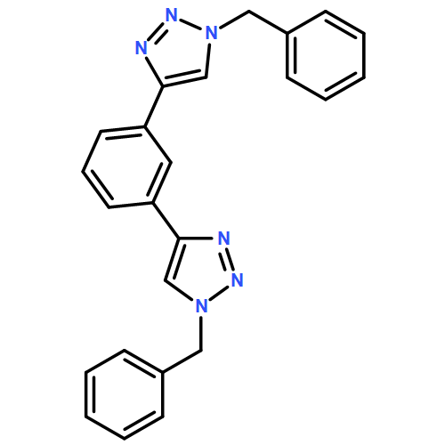 1H-1,2,3-Triazole, 4,4'-(1,3-phenylene)bis[1-(phenylmethyl)-