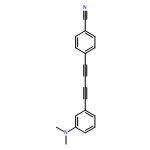 Benzonitrile, 4-[4-[3-(dimethylamino)phenyl]-1,3-butadiyn-1-yl]-