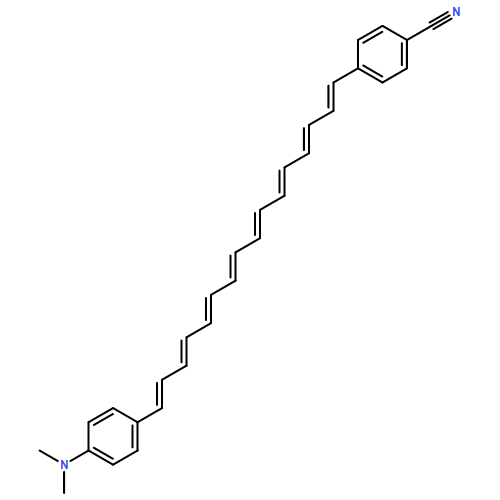 Benzonitrile, 4-[(1E,3E,5E,7E,9E,11E,13E,15E)-16-[4-(dimethylamino)phenyl]-1,3,5,7,9,11,13,15-hexadecaoctaen-1-yl]-