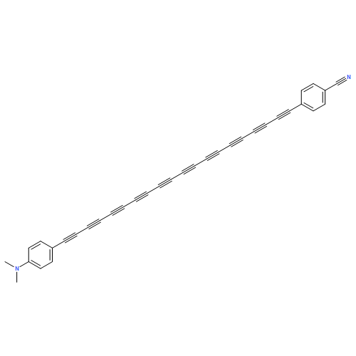 Benzonitrile, 4-[20-[4-(dimethylamino)phenyl]-1,3,5,7,9,11,13,15,17,19-eicosadecayn-1-yl]-