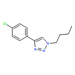 1H-1,2,3-Triazole, 1-butyl-4-(4-chlorophenyl)-