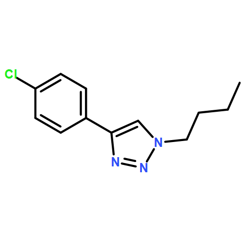 1H-1,2,3-Triazole, 1-butyl-4-(4-chlorophenyl)-