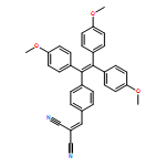 Propanedinitrile, 2-[[4-[1,2,2-tris(4-methoxyphenyl)ethenyl]phenyl]methylene]-